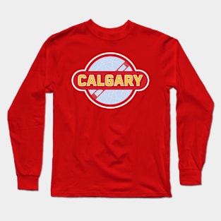Calgary Flames Hockey Long Sleeve T-Shirt